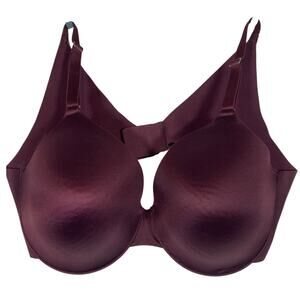 Soma VANISHING BACK Full Coverage Plum Perfect Underwire 40 D Bra